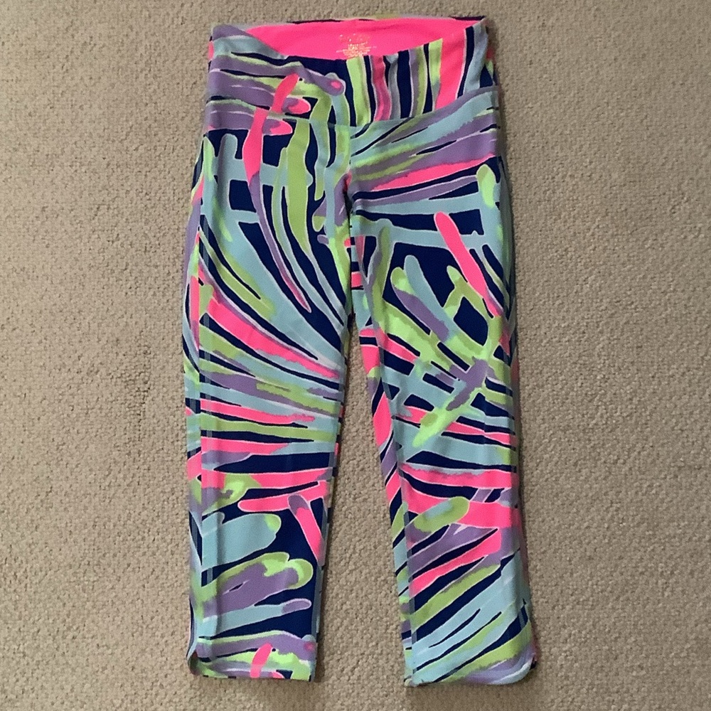 Lilly Pulitzer Luxletic Capri Patterned Leggings